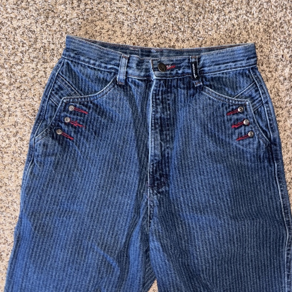 Dark blue striped Rockies - Vintage